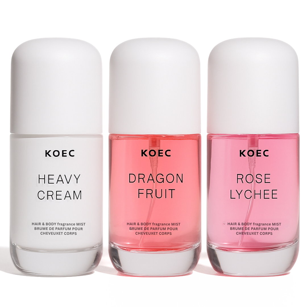 2 in 1 Hair & Body Mist - 3pcs