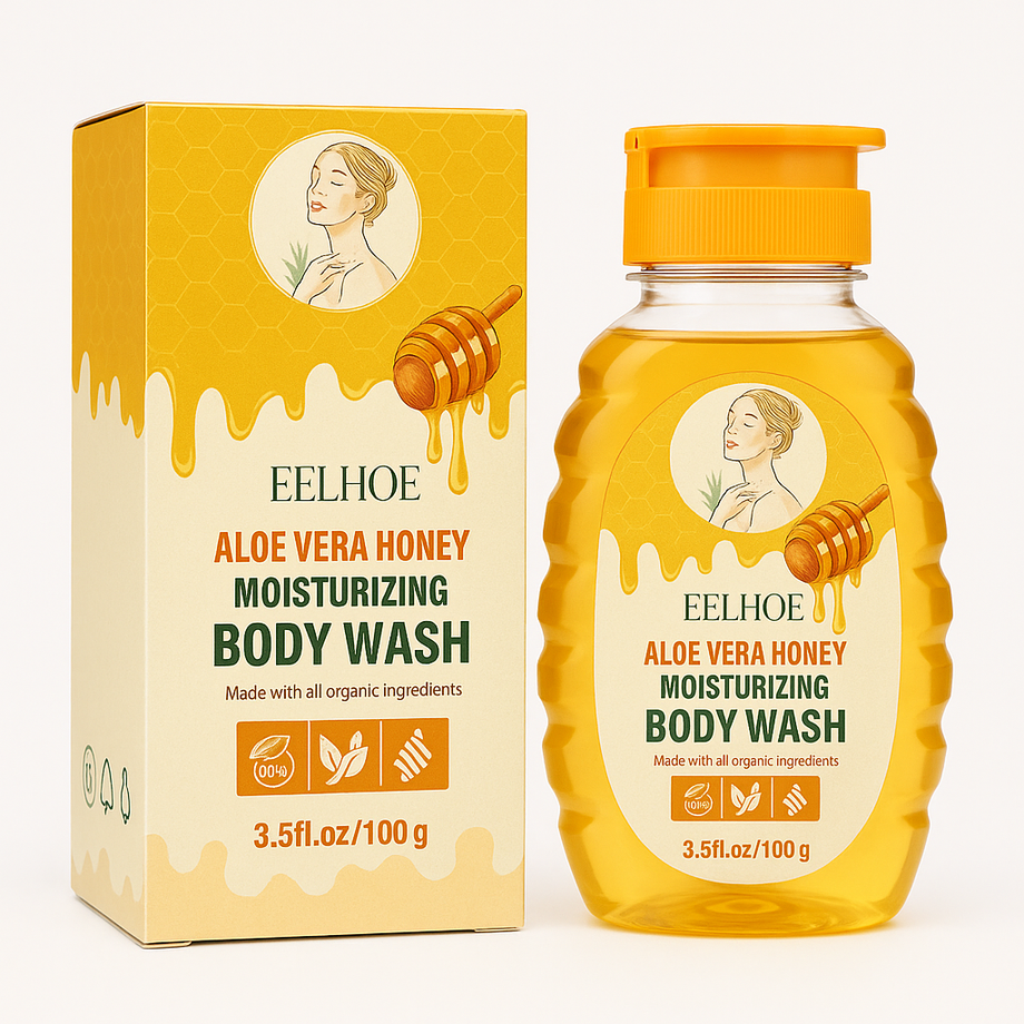 eelhoe aloe vera gel Honey Shower Gel – Ejalo